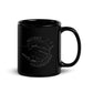 Secret Handshake Stealth Black Mug