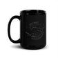 Secret Handshake Stealth Black Mug