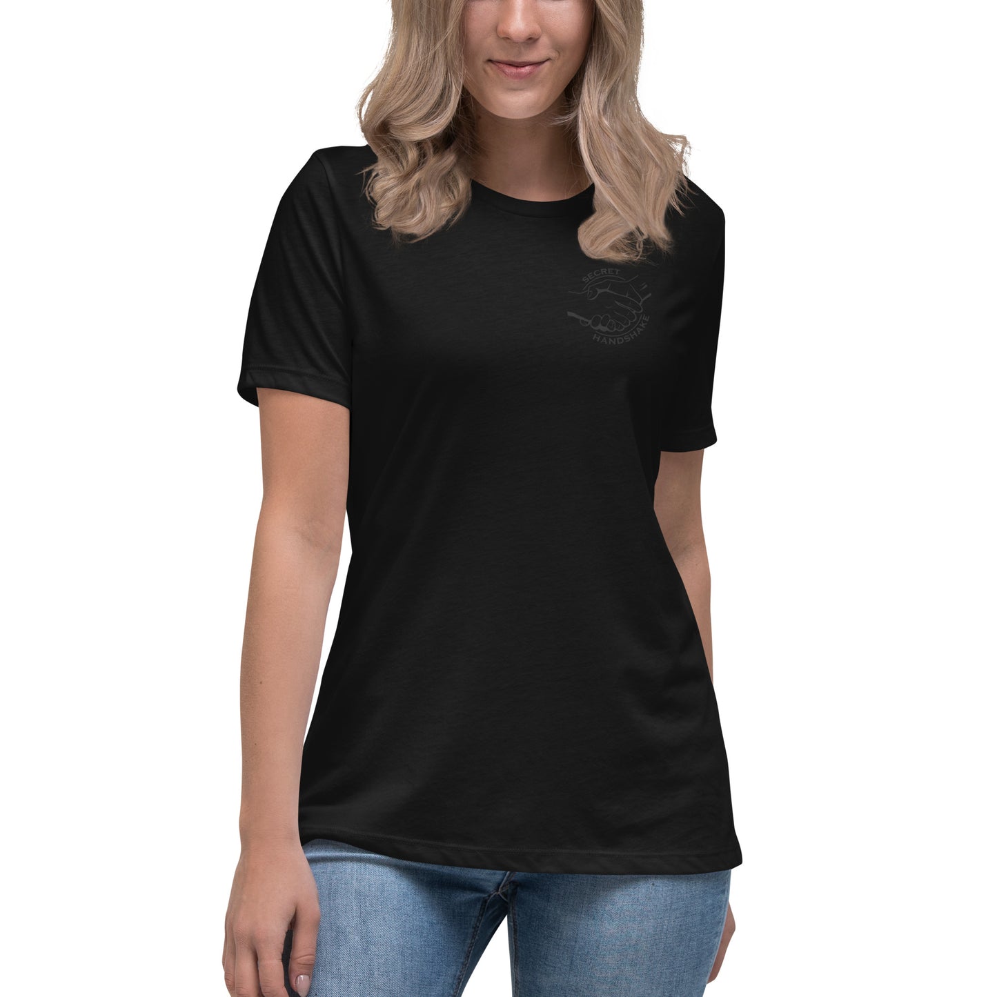 Secret Handshake Stealth Women's Relaxed T-Shirt