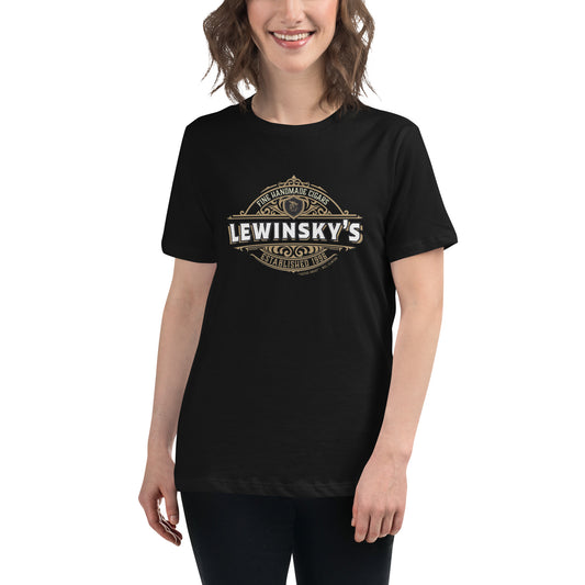 LIMITED EDITION "Lewinsky's Cigar Company" Women's Relaxed T-Shirt